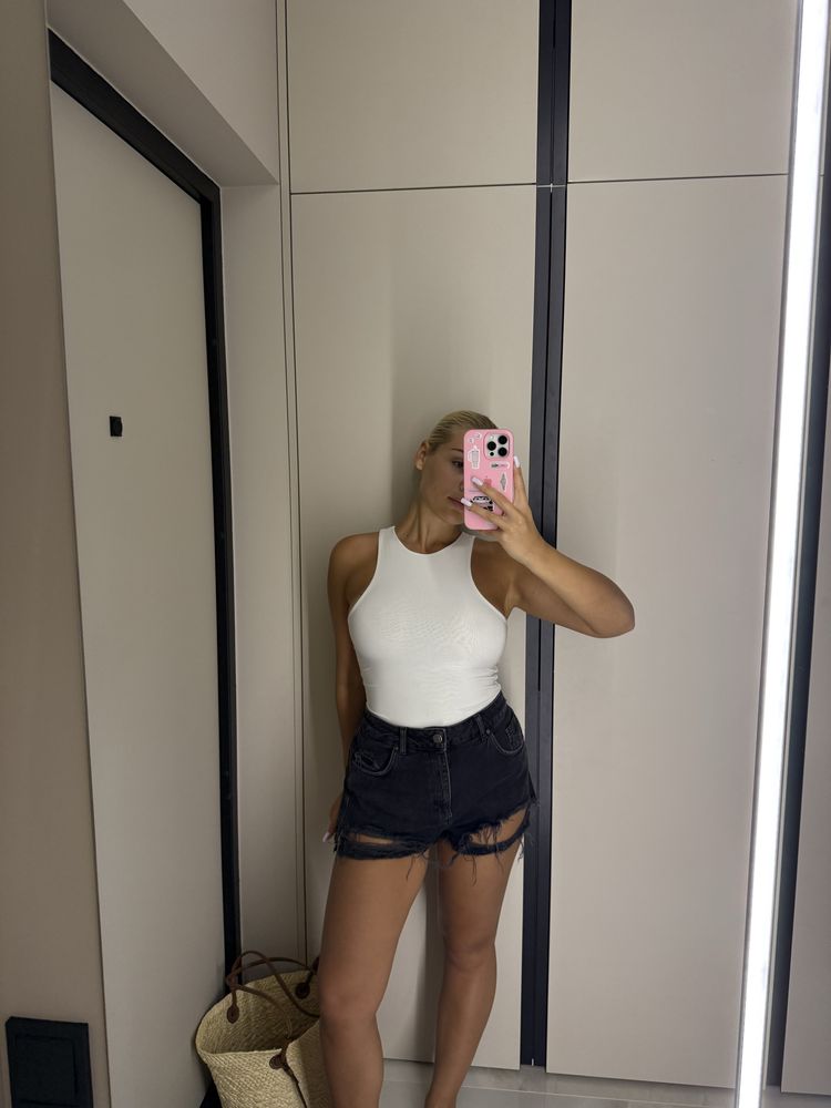 Боді молочного кольору boohoo