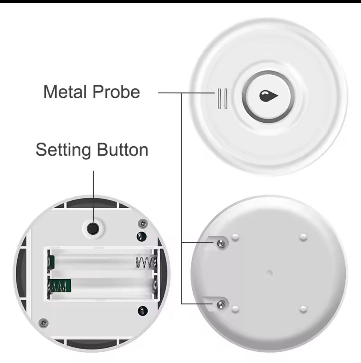 Czujnik zalania WiFi - Smart Home z Alarmem