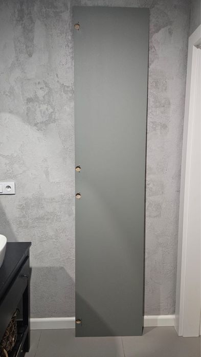 Ikea drzwi REINSVOLL do szafy PAX szarozielone 50x299 cm