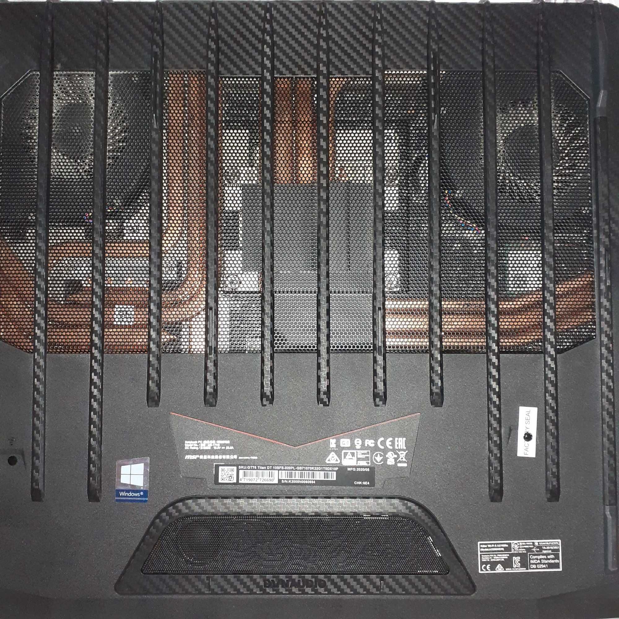 MSI GT76 Titan DT