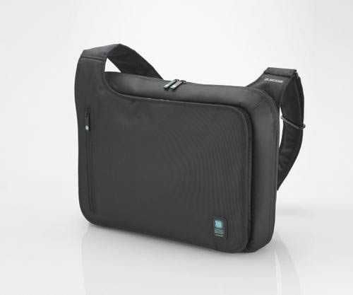 Mala Portátil / Tablet - Elecom CAPSULE messenger 15.4" preto (Nova)