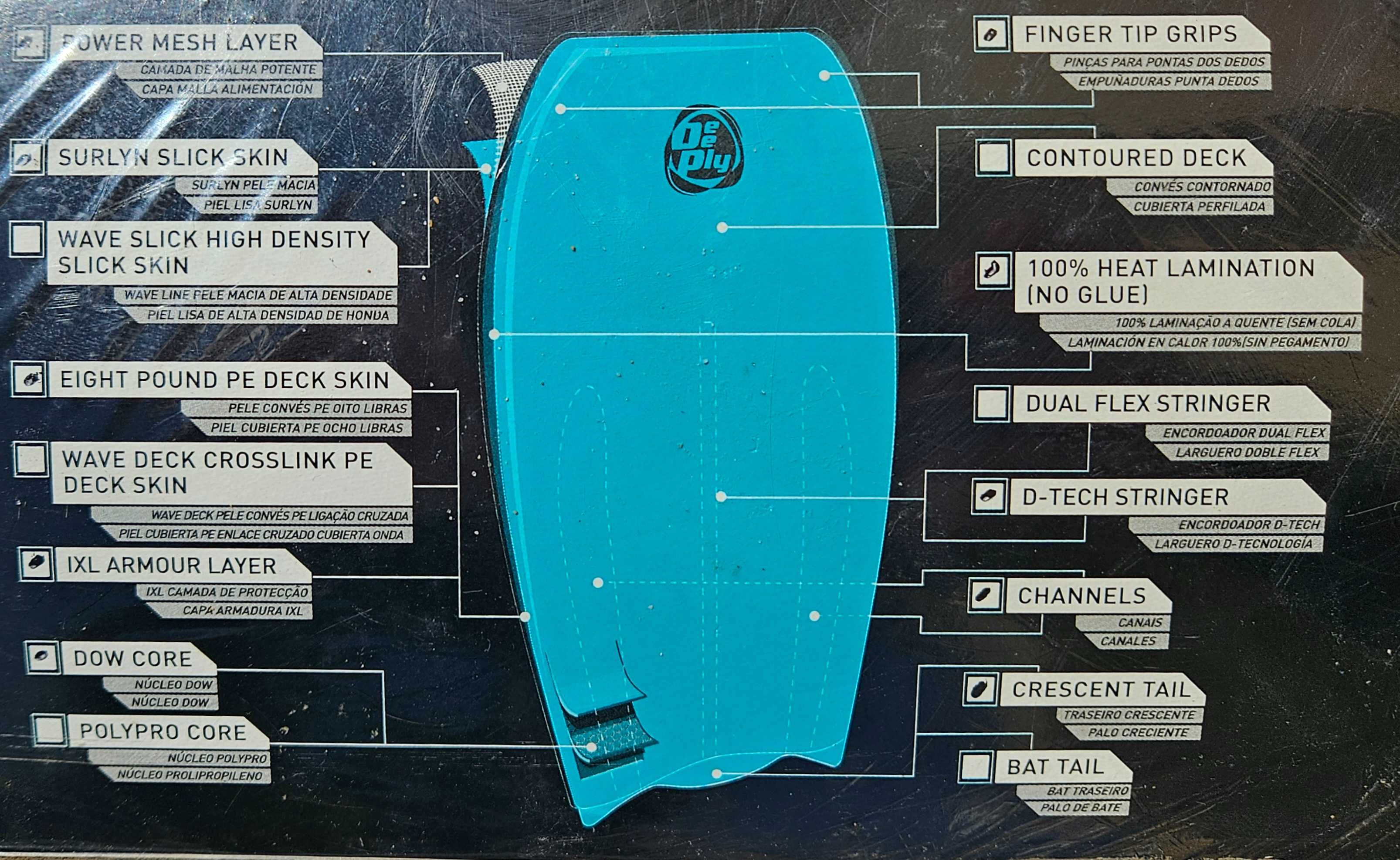 Prancha BodyBoard Deeply