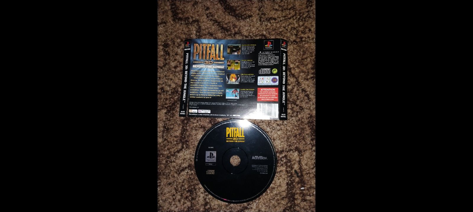 Pitfall psx PlayStation