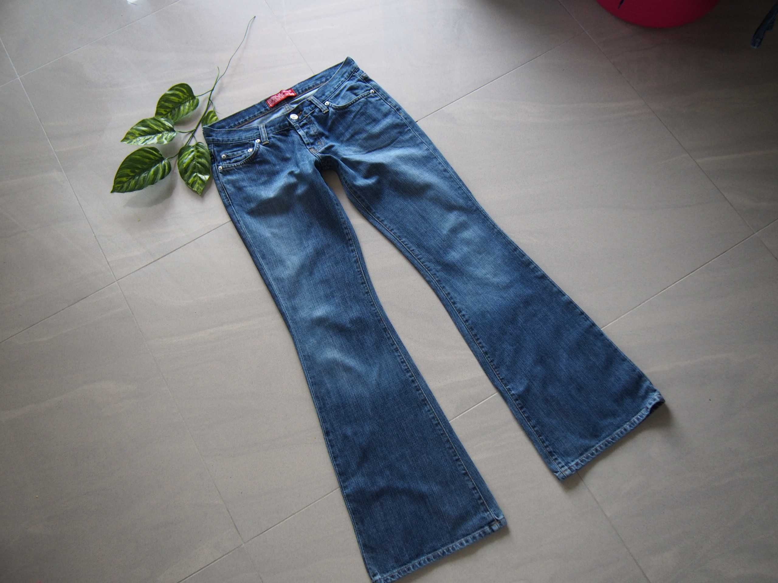 Spodnie dzwony M jeans Litle