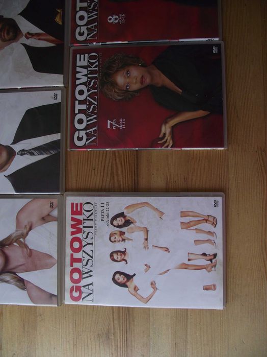 Gotowe na wszystko sezon 1 i 2 dvd, film, serial, kino
