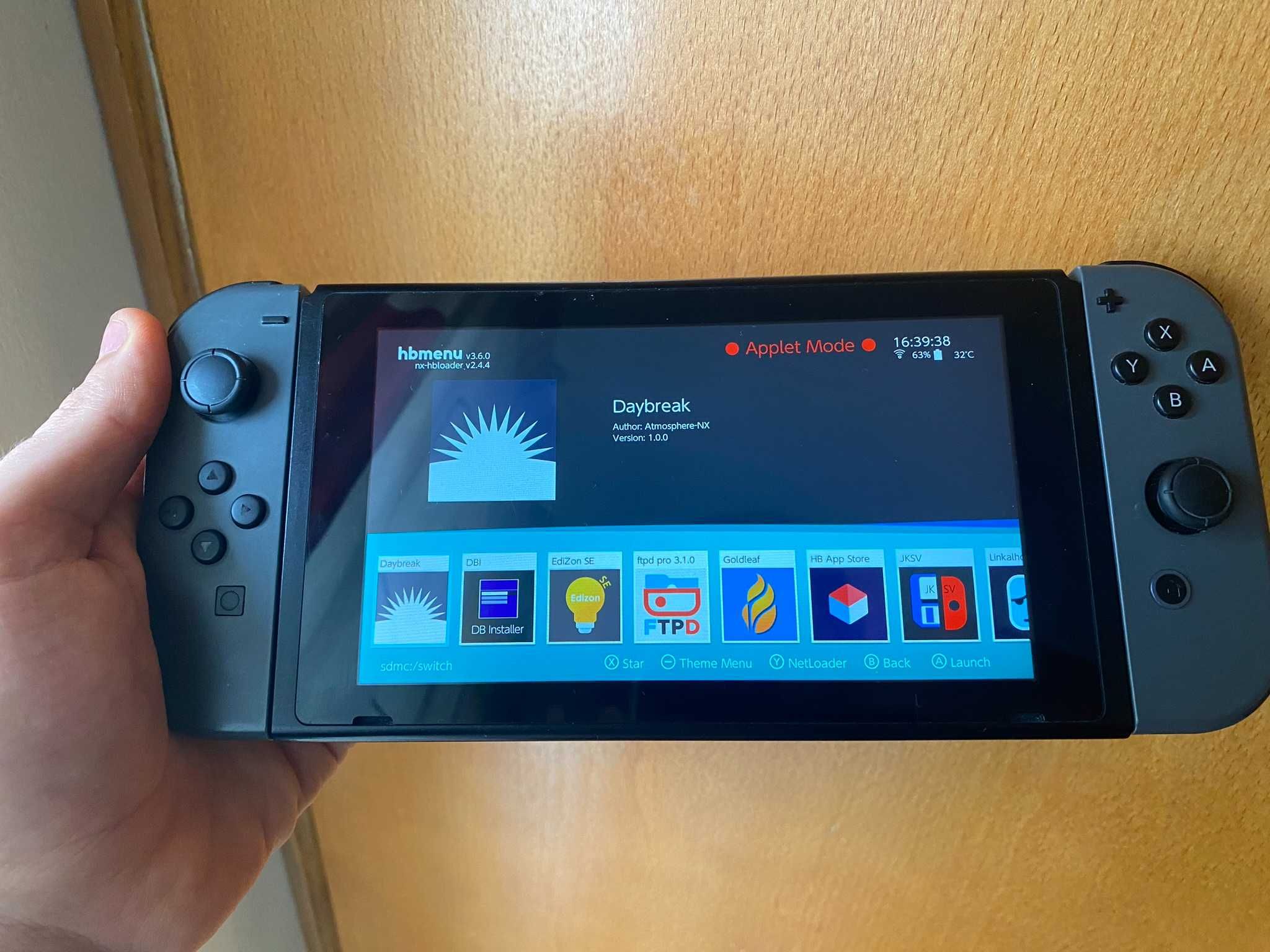 Nintendo Switch Desbloqueada