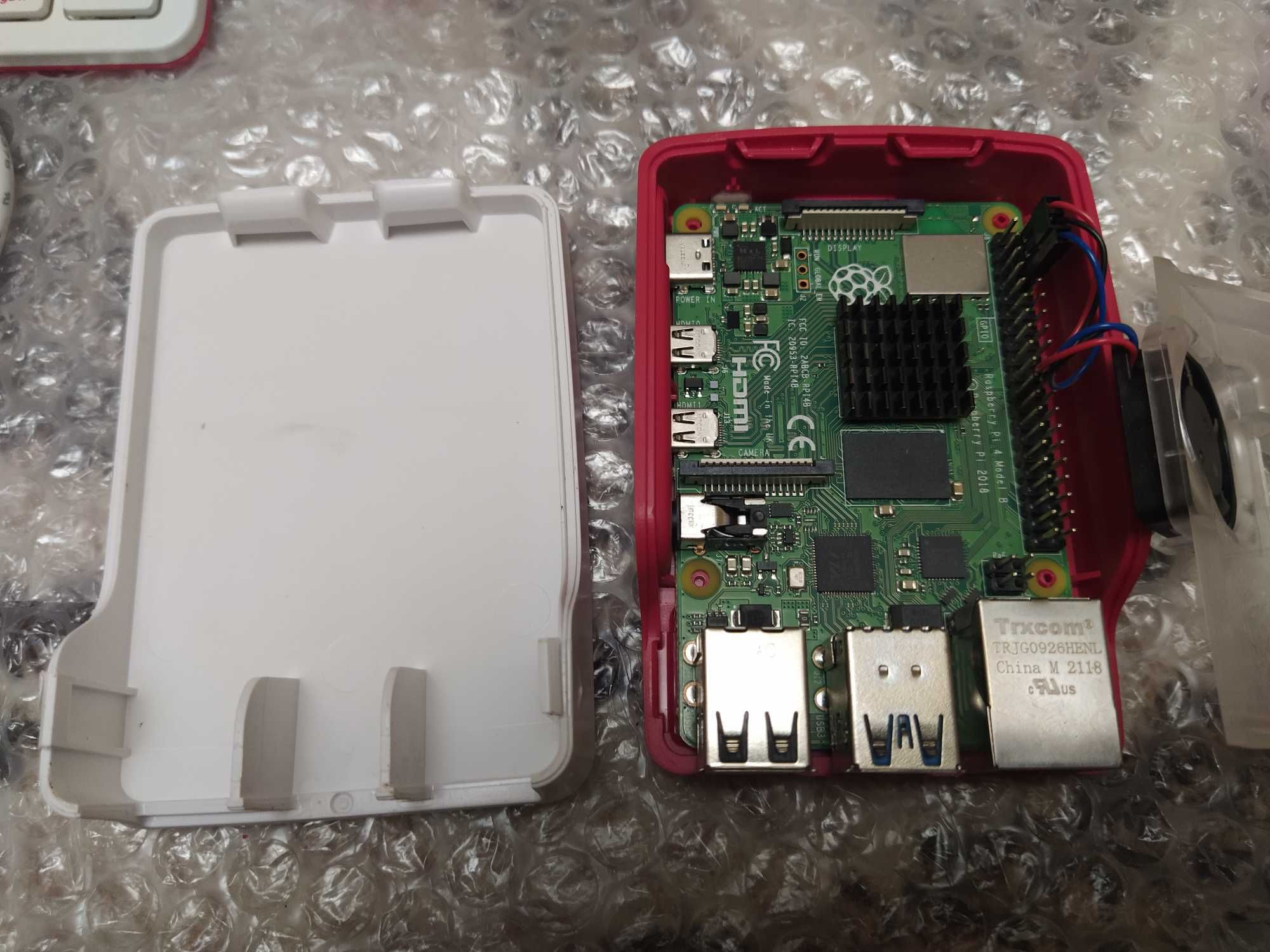 Raspberry pi 4 model B 4gb kit Клавіатура Миш Блок Живлення