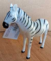 Zebra + byk, zabawka guma NOWA
