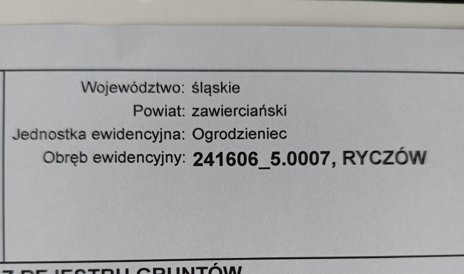 Sprzedam działkę las / pastwiska / grunty orne