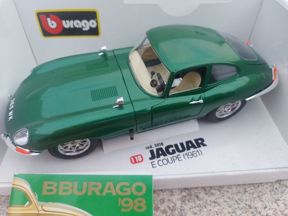 Jaguar E coupe 1961 Burago