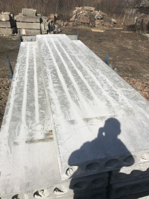 Панелі перекриття, Пустотні плити перекриття, Плиты перекрытия!