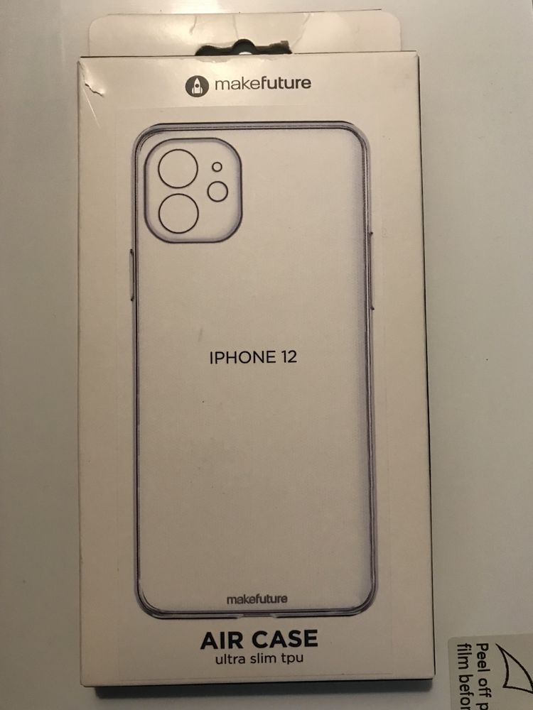 Чехол iphone 12 , прозрачный