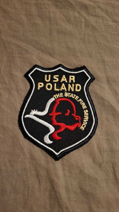 Naszywka USAR Poland - Straż Pożarna