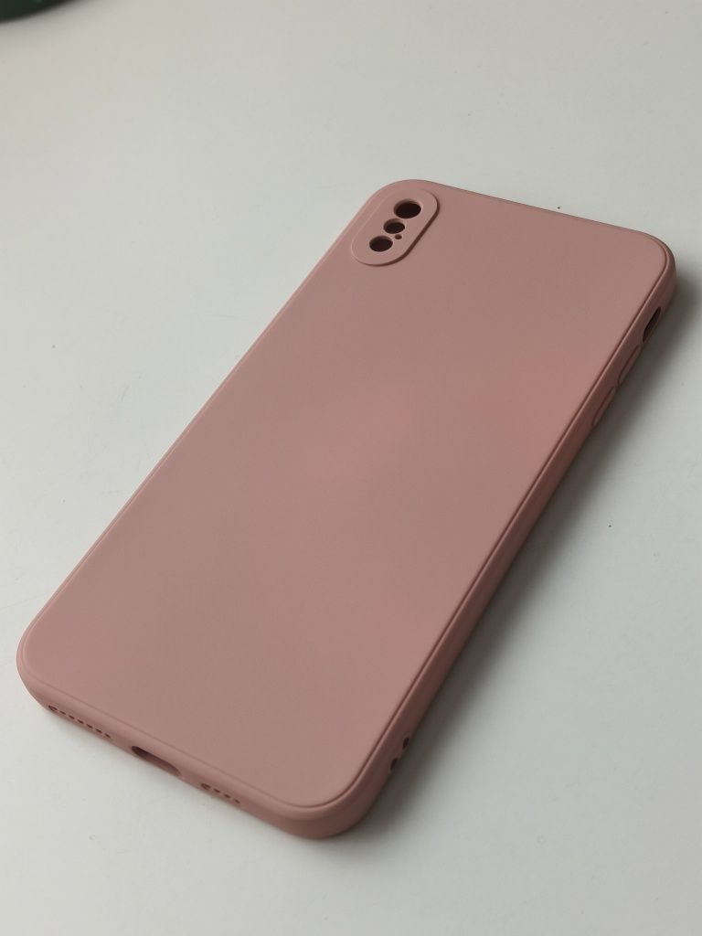 Etui iPhone XS Max - Nowe - Pudrowy róż - Pokorowiec