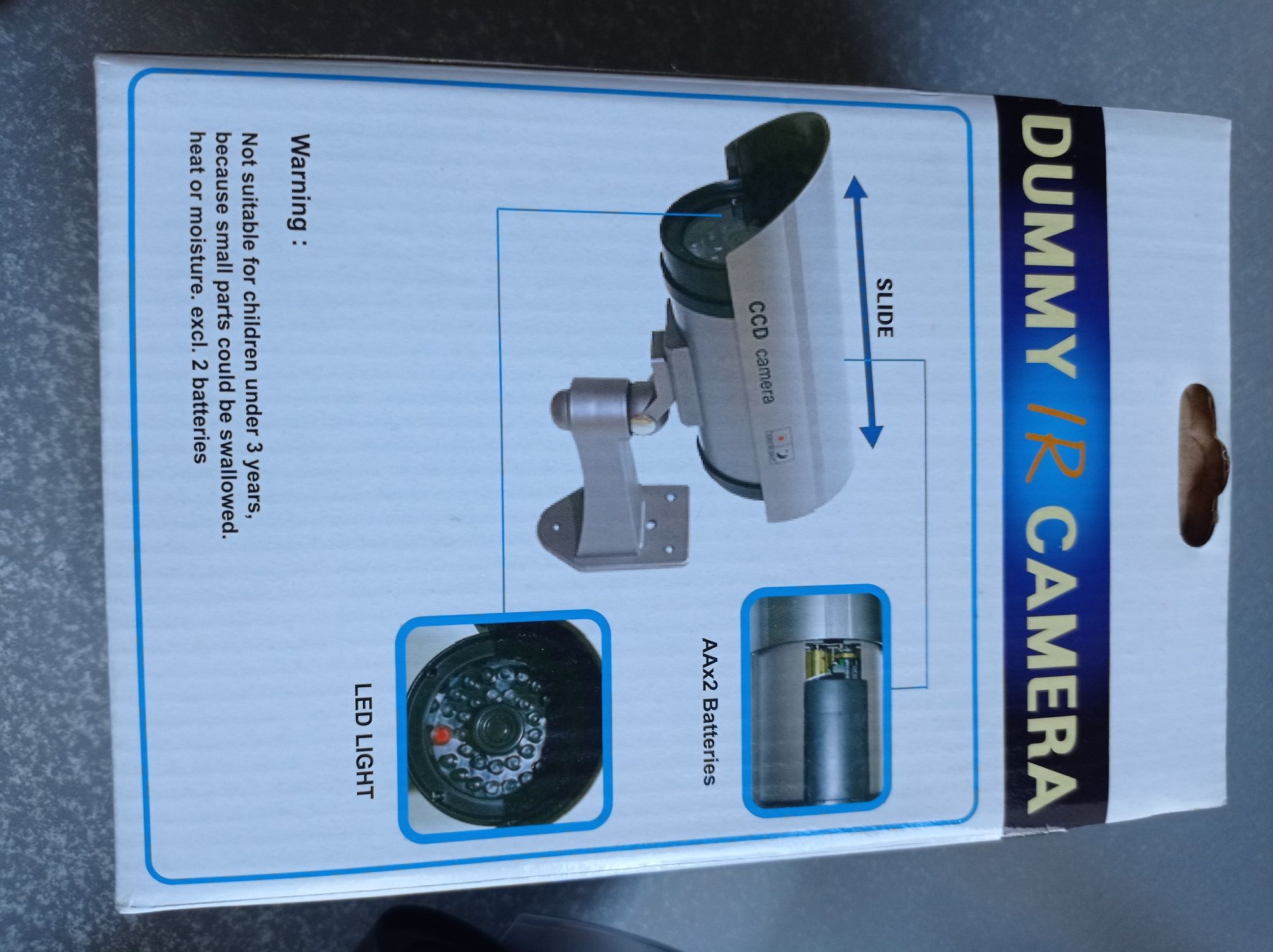 Муляж камери зовнішнього спостереження Dummy IR Camera новий