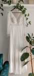 Suknia ślubna boho rustykalna off white