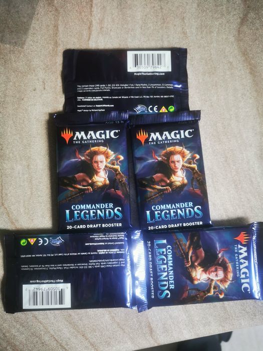 10 boosterów Magic the Gathering Commander Legends oryginalne