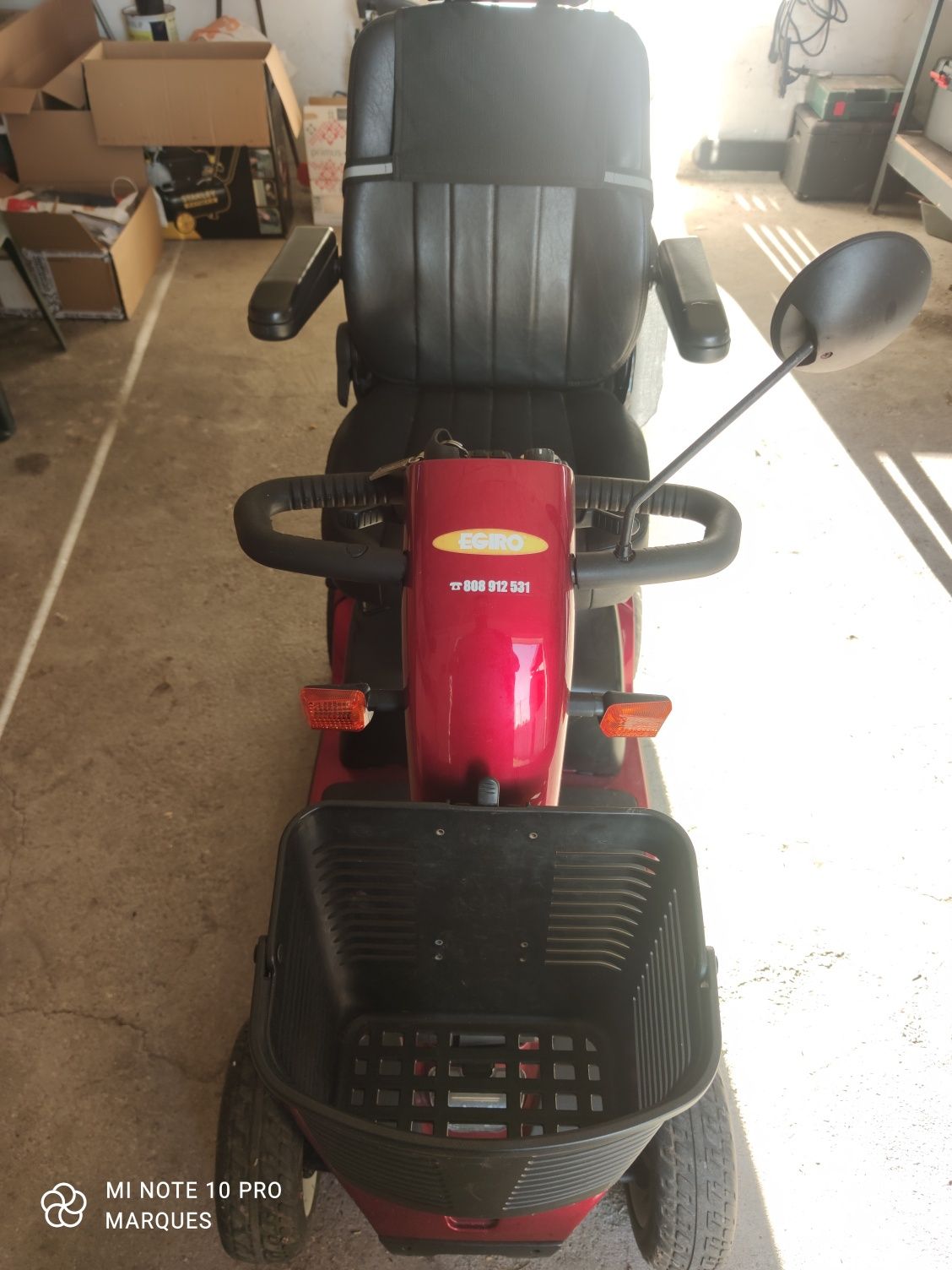 Scooter  mobilidade reduzida