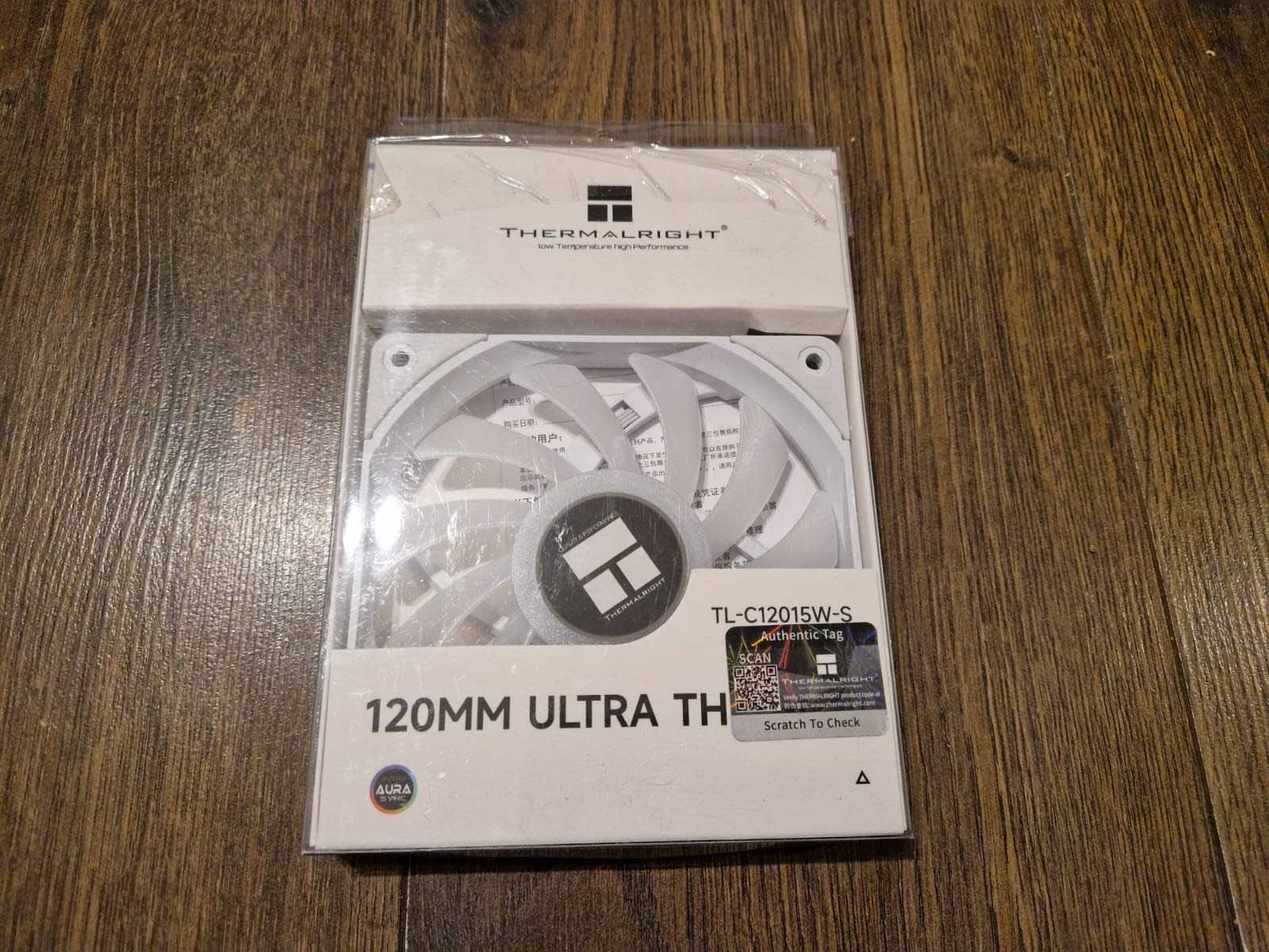 Wentylator Thermalright TL-C12015W-S – 120 mm, ARGB, 4-pin PWM, biały