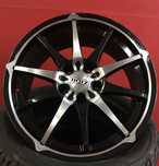 Jantes 17 Dotz Pretas Polidas C/Pneus Usados
