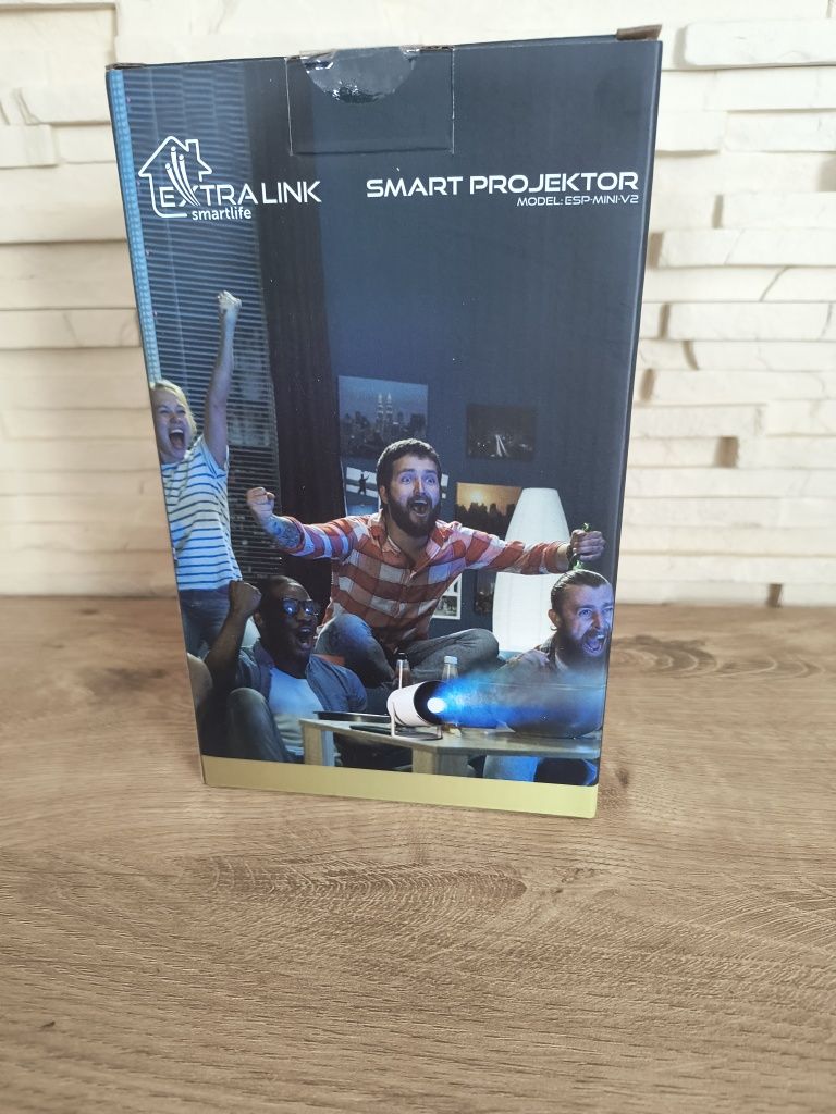 Projektor przenośny Smart Android wifi nowy rzutnik Philips