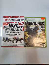 Gra XBOX 360 / X Series Frontlines Fuel Of War Gwarancja 1 rok