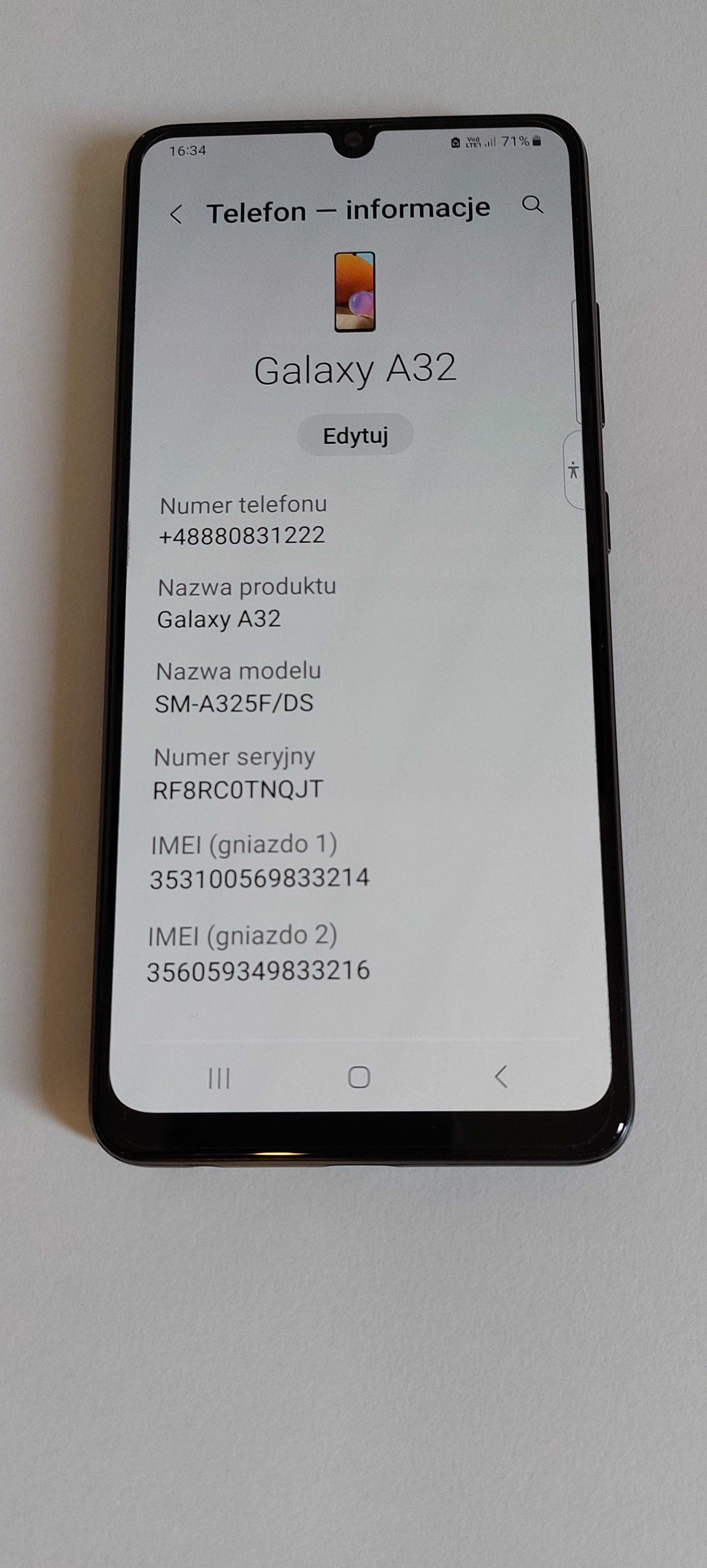 Smartfon telefon komórkowy Samsung Galaxy A32 4G jak NOWY POLECAM ! !