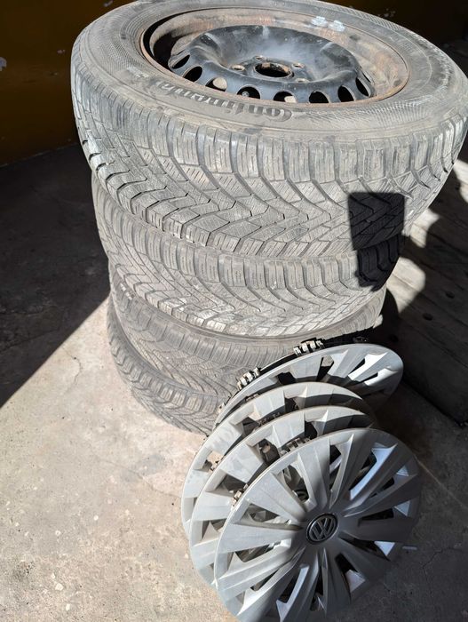 koła felgi opony zimowe 195/65 R15 Continental