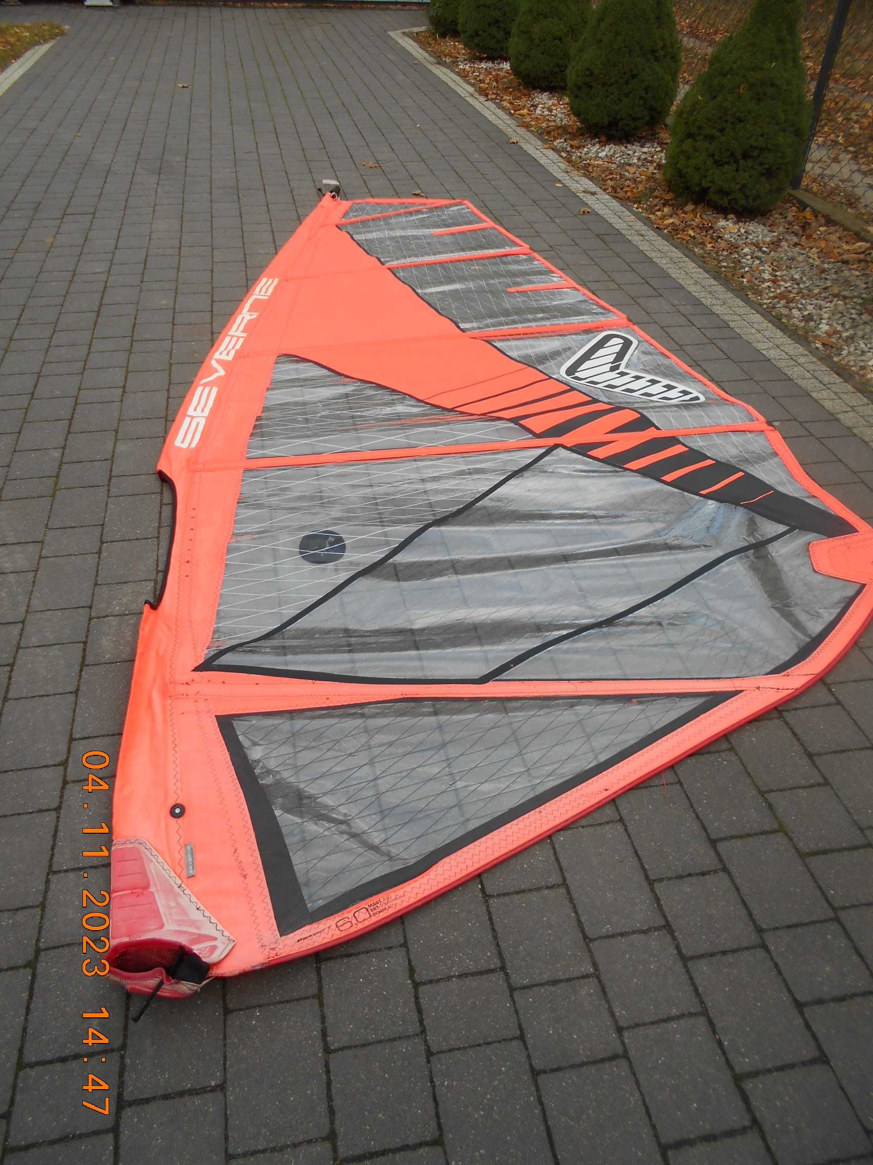 żagiel windsurfingowy  SEVERNE CONWERT 6,0 m