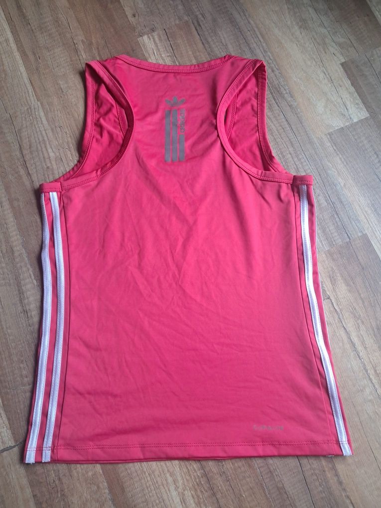 Adidas koszulka różowa XL t shirt podkoszulek damski sportowy