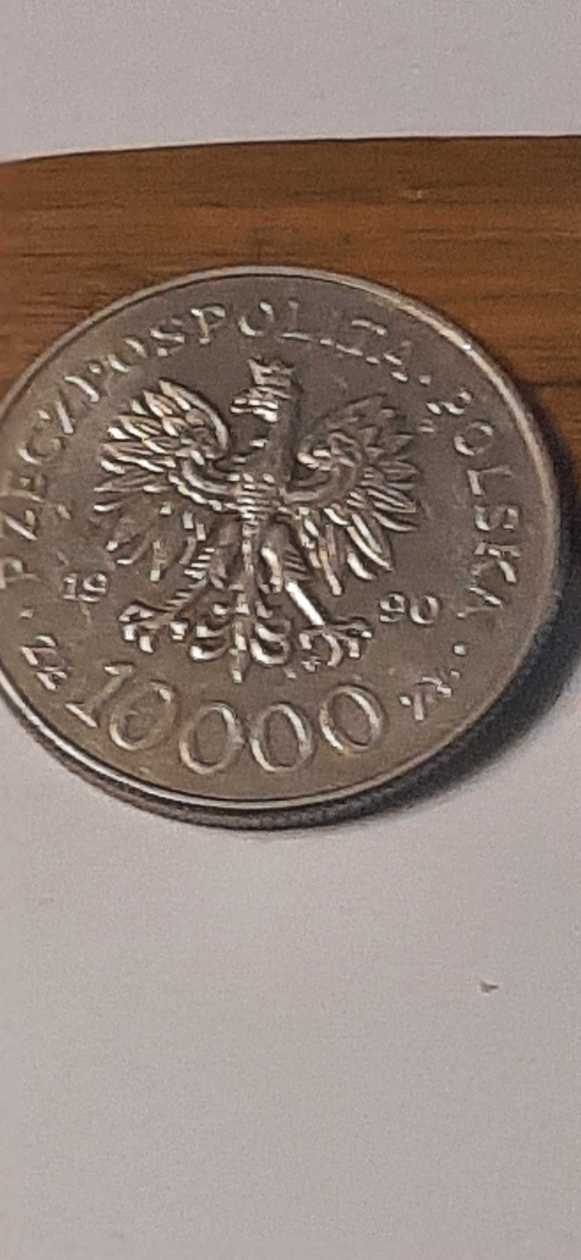 Moneta R.P Solidarność 10000 zł z 1990r.