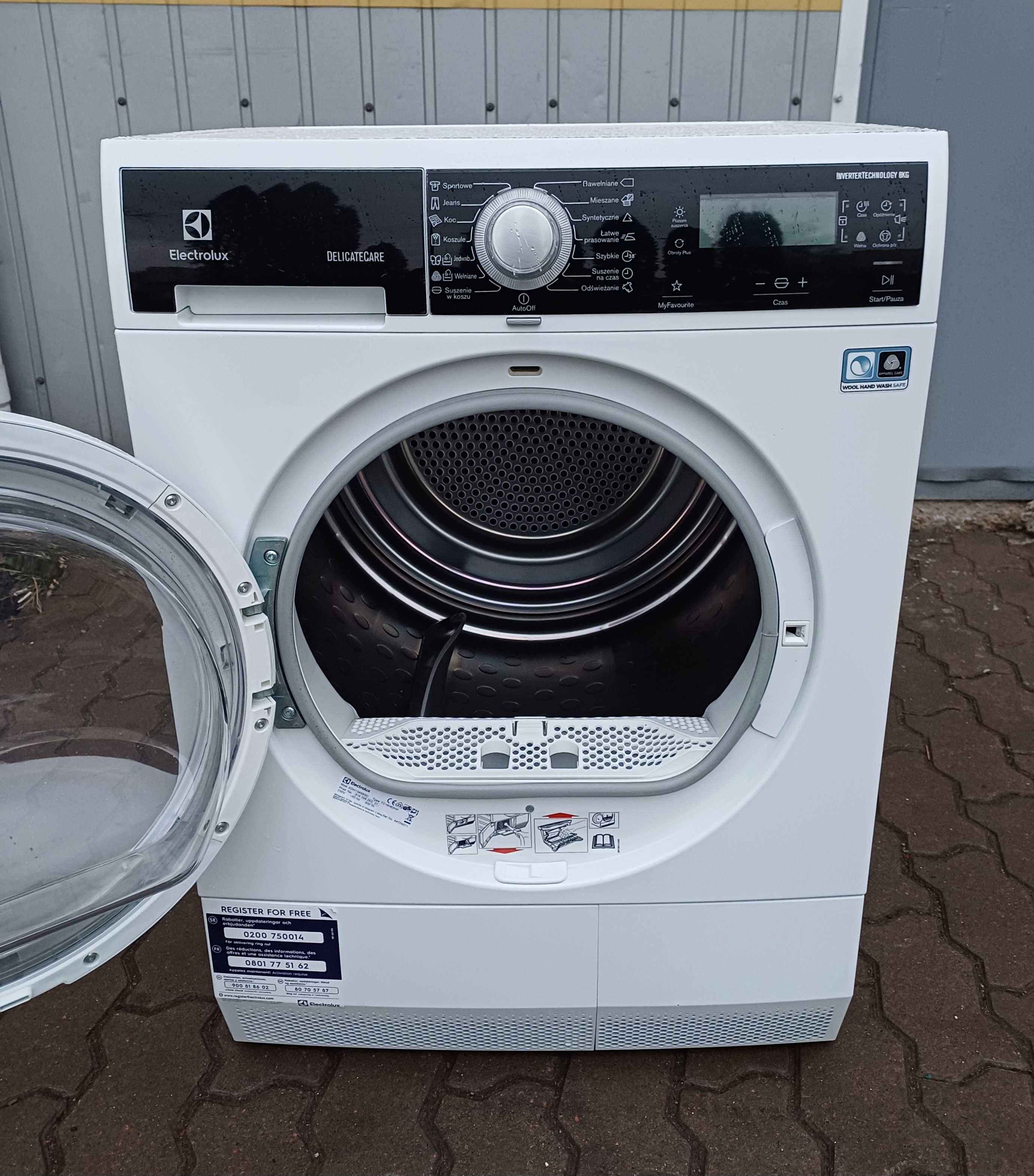 Сушильная машина Electrolux EDH13488GC 8кг корзина для шерсти и обуви