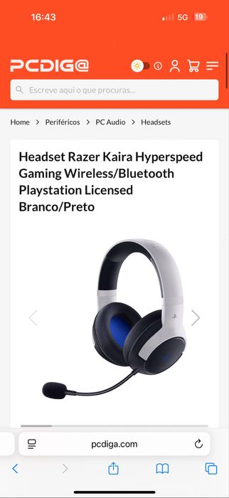 PS5 / Fones / Monitor / Comando