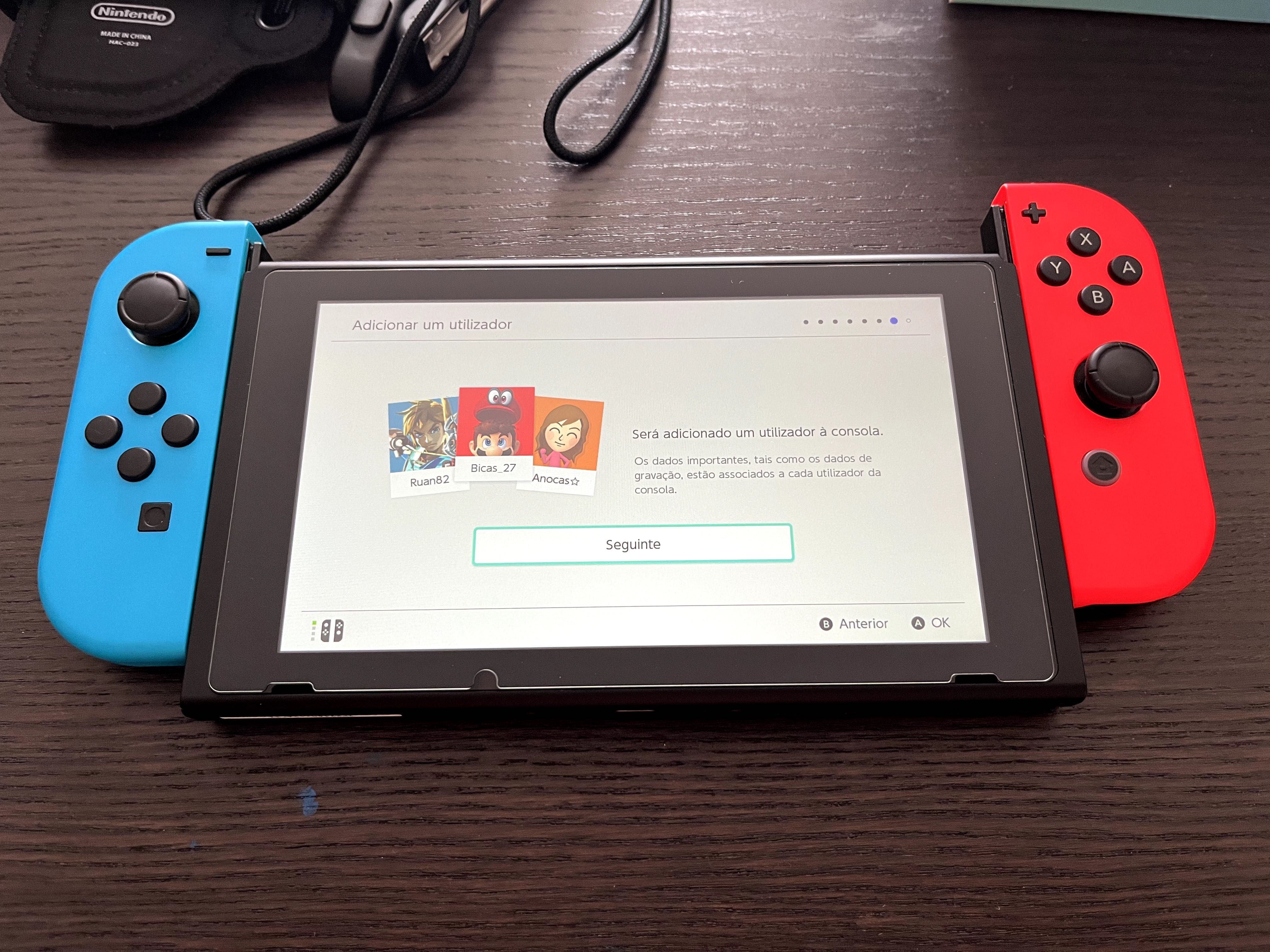 Nintendo Switch Sports praticamente nova