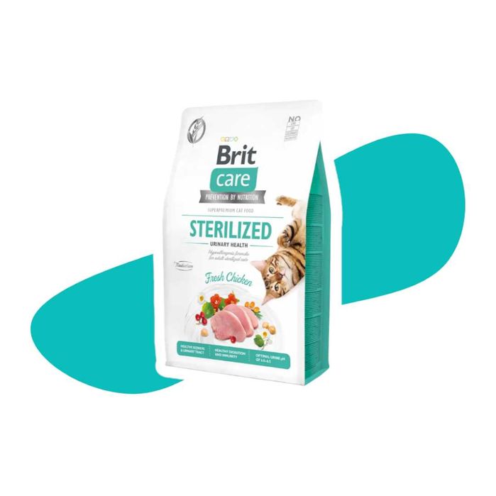 Brit Care Sterilised Urinary Health 2kg sterylizowane drogi moczowe
