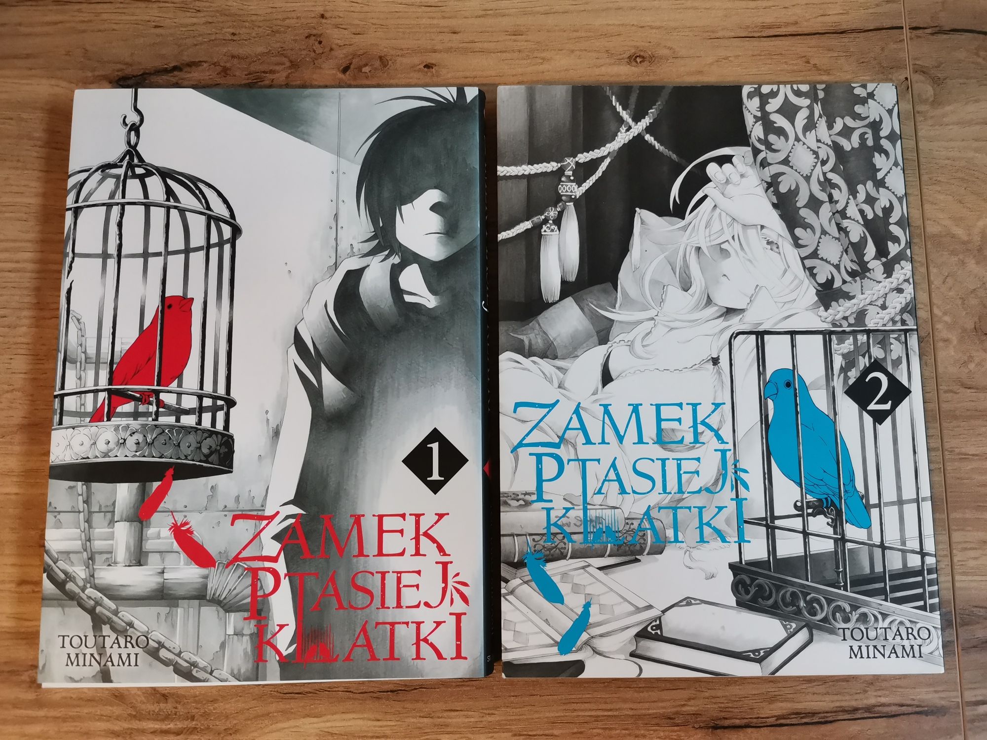 Manga zamek ptasiej klatki 1-4 komplet