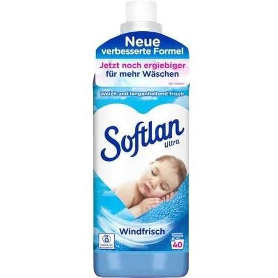 Softlan niemiecki płyn do płukania Windfrisch 1 l niebieski