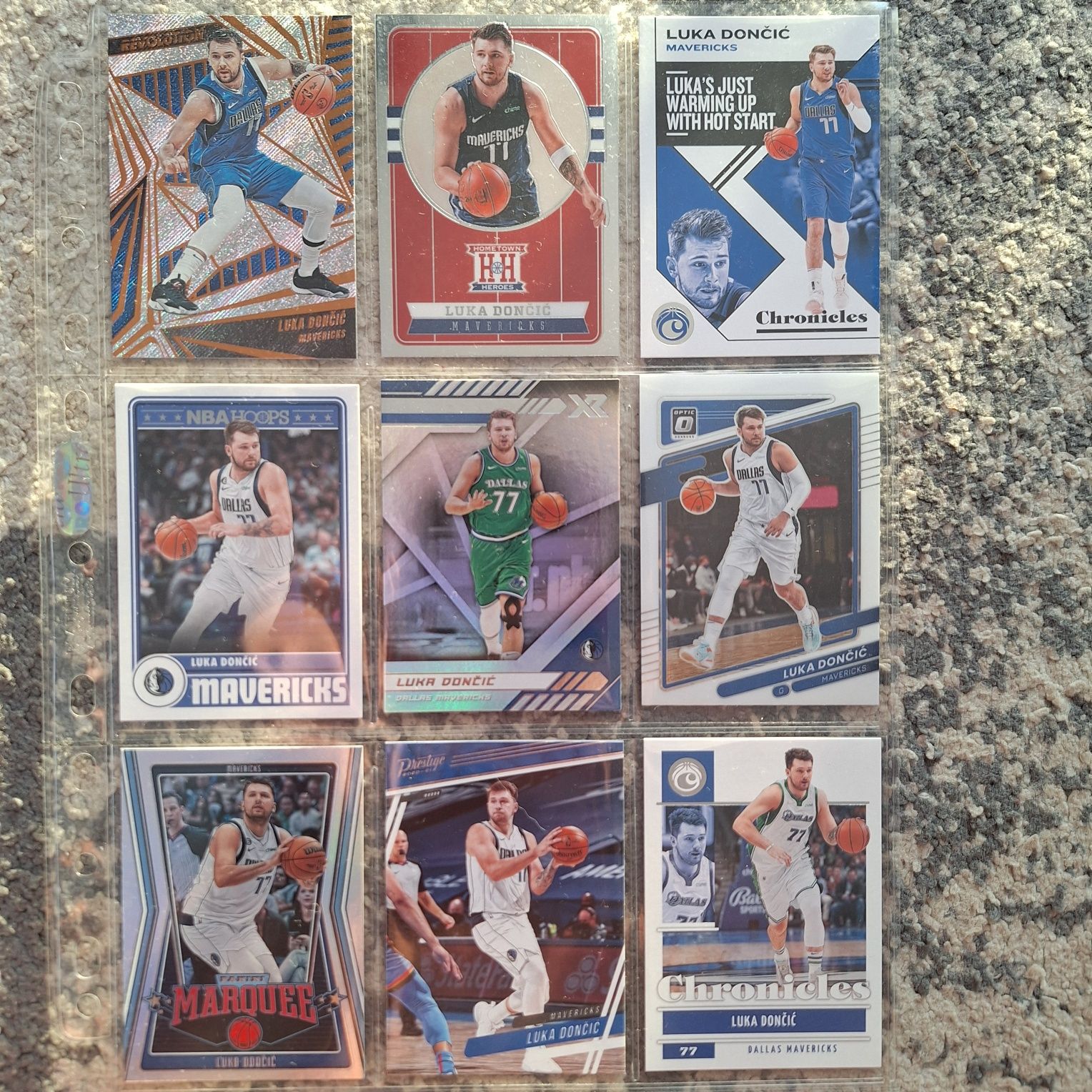 Karty NBA Luka, Giannis, Curry, Lillard, Zion, Tatum,Morant