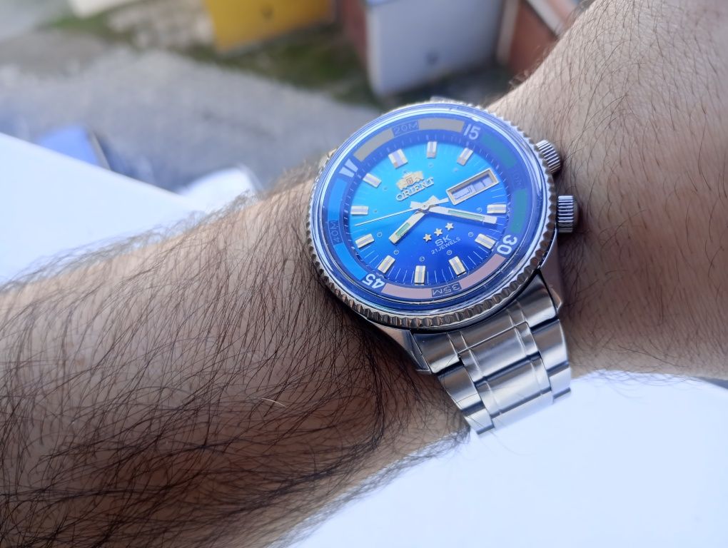 Unikat rynek arabski zegarek orient sea king n seiko tissot