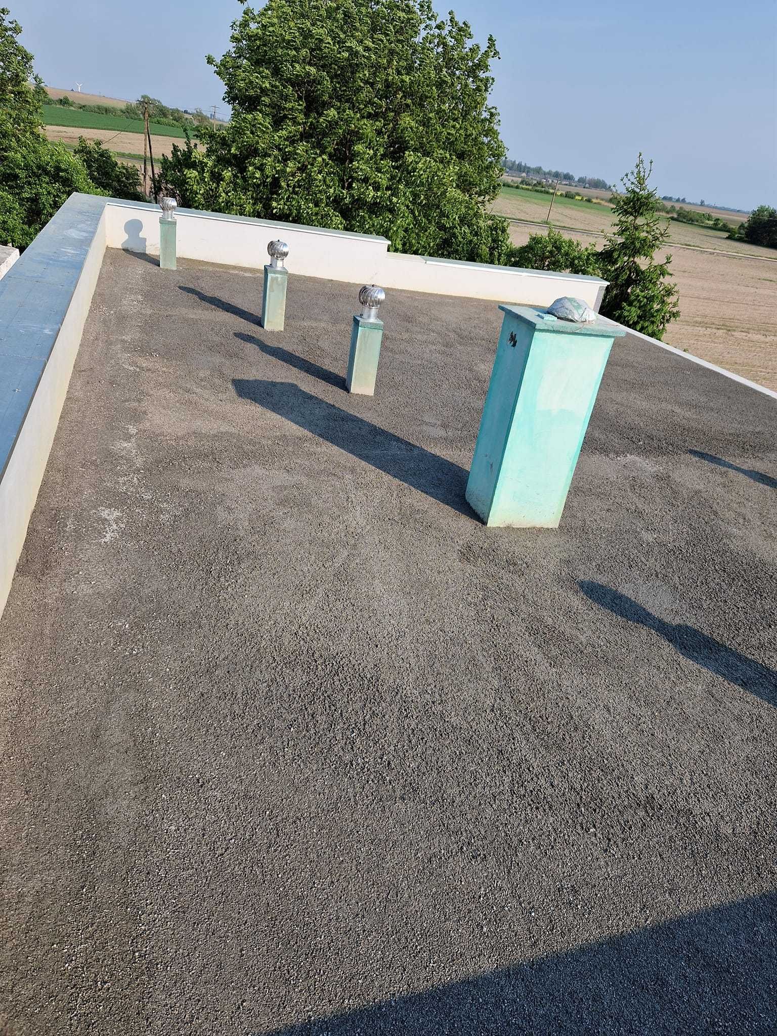 Dach płaski Ocieplenie Izolacja Spadki Styrobeton Dekarz