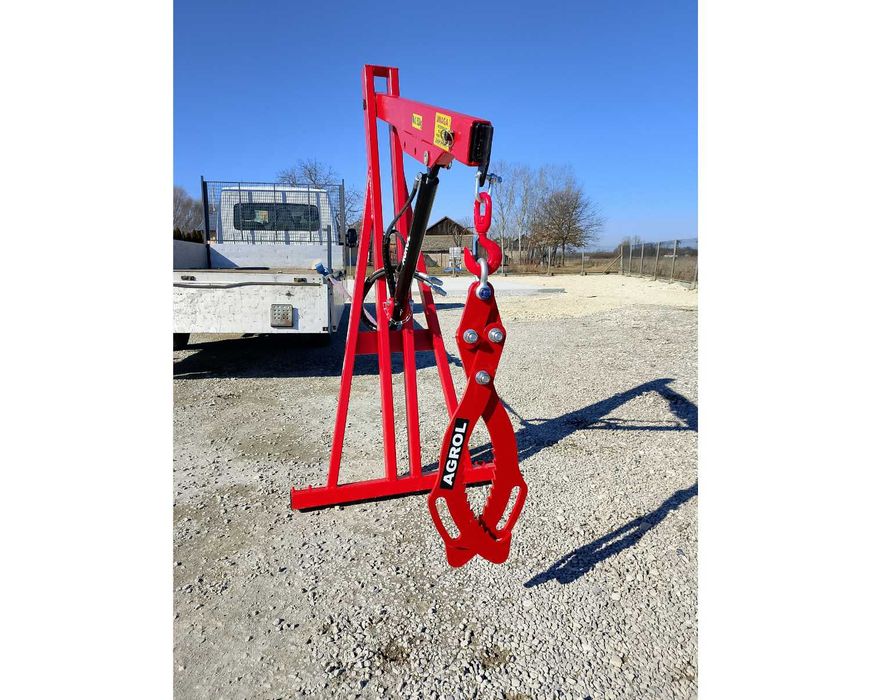 Podnośnik do big bagów na tuz Podnośnik Hydrauliczny T-500