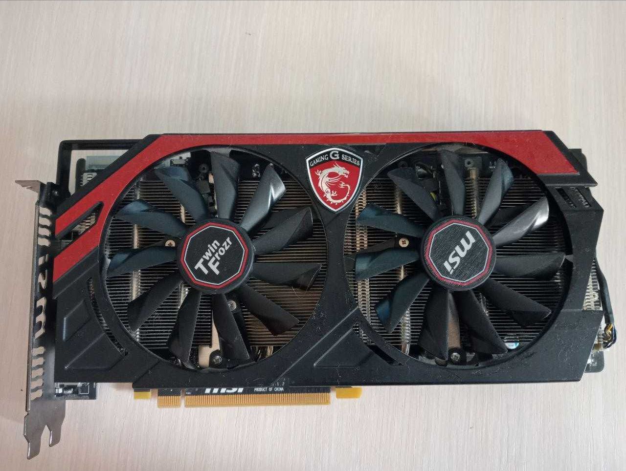 Відеокарта R9 280x 3gb 512bit MSI