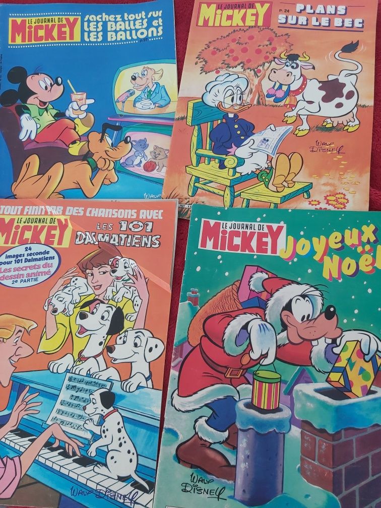 UNIKAT Komiks Myszka Miki francuski - Le Journal de MICKEY 6 numerów