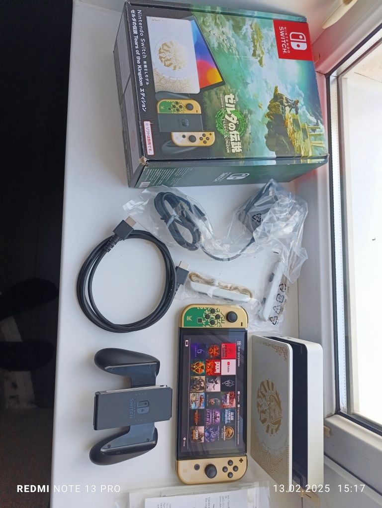 Nintendo switch oled Zelda edition