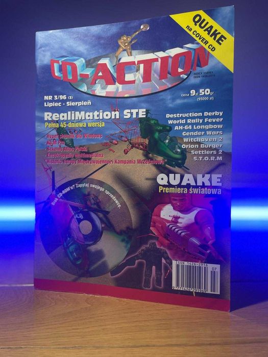 CD-Action 3/1996 nr 3 | Czasopismo o grach | Kolekcja