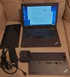 Laptop Lenovo Thinkpad SSD i5 8GB stacja dok + filtr ekran