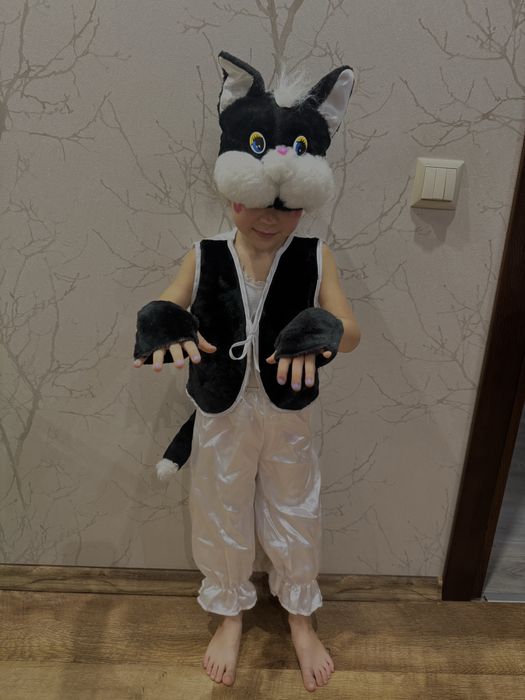 Костюм кота на 4/5 лет.
