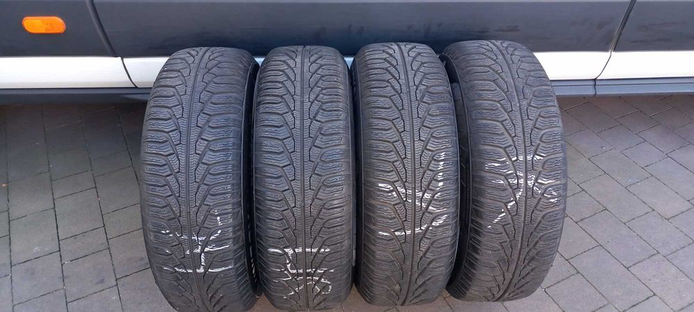 Opony zimowe 4x UNIROYAL 215/70R16 100H M+S, stan bdb