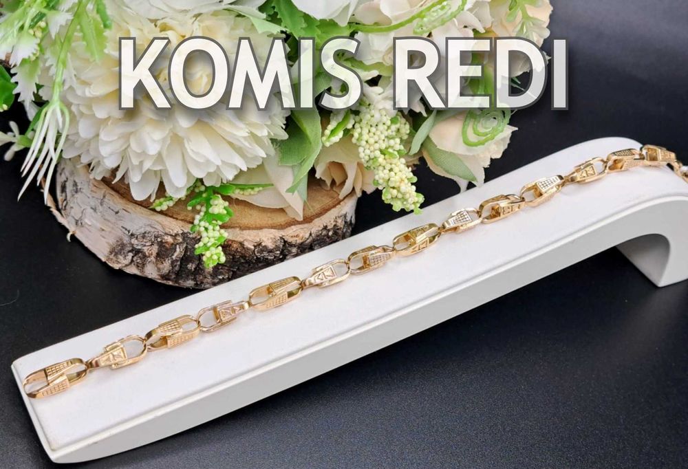 ZŁOTA BRANSOLETKA 18,05 GR. próba: 585 roz. 21,5 Komis Redi