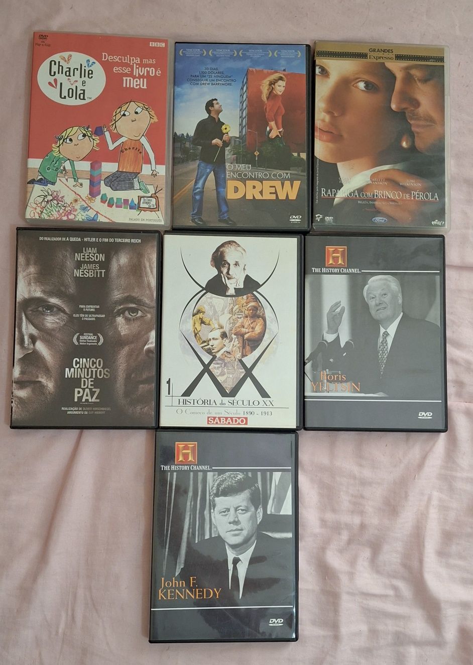 Lote de filmes DVDs